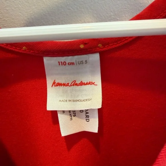 Hanna Andersson shimmer star long sleeve tulle skirt 5 - Picture 5 of 8